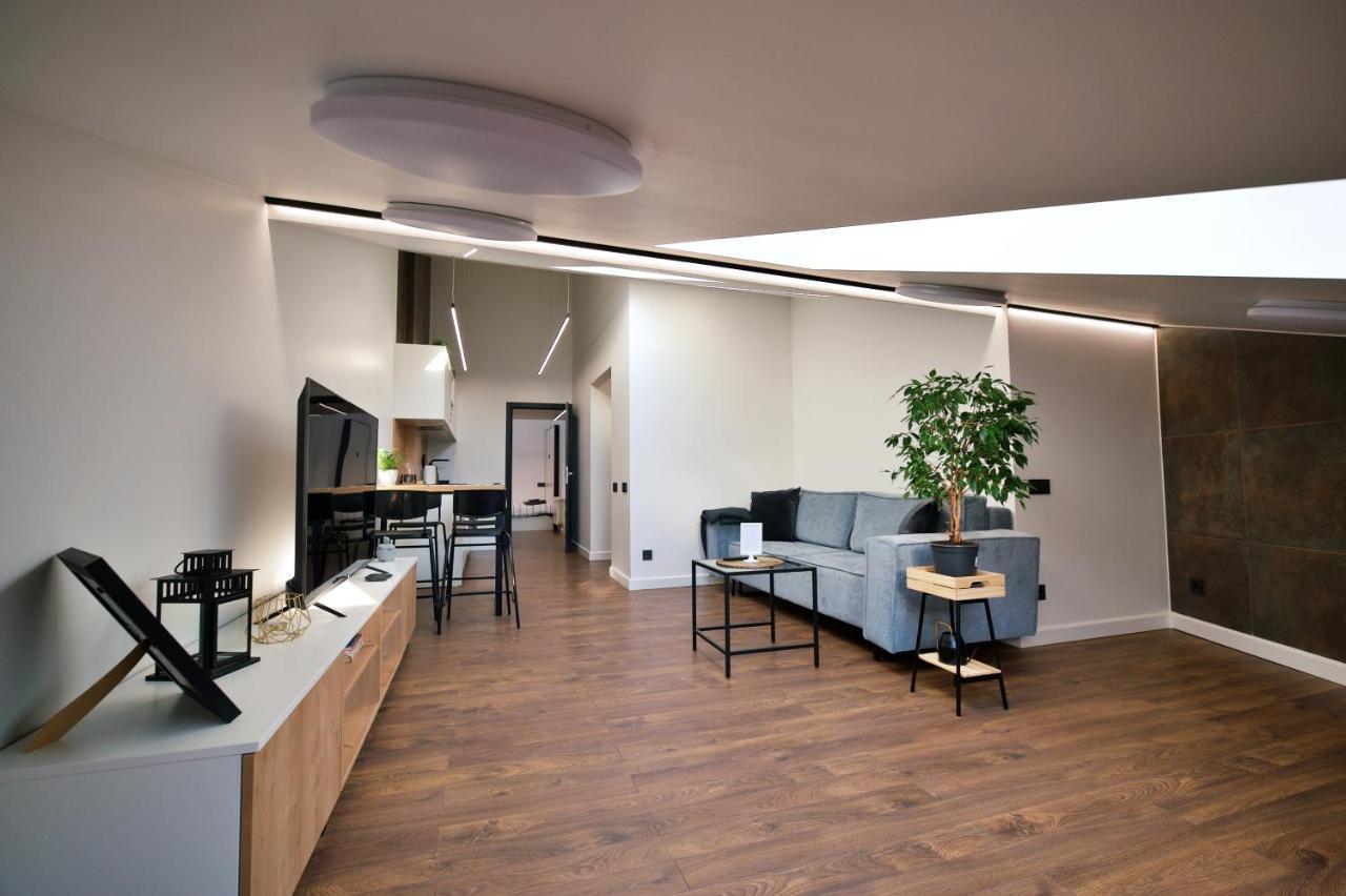 ריגה Last Floor Two Level Apartment With Fantastic View מראה חיצוני תמונה
